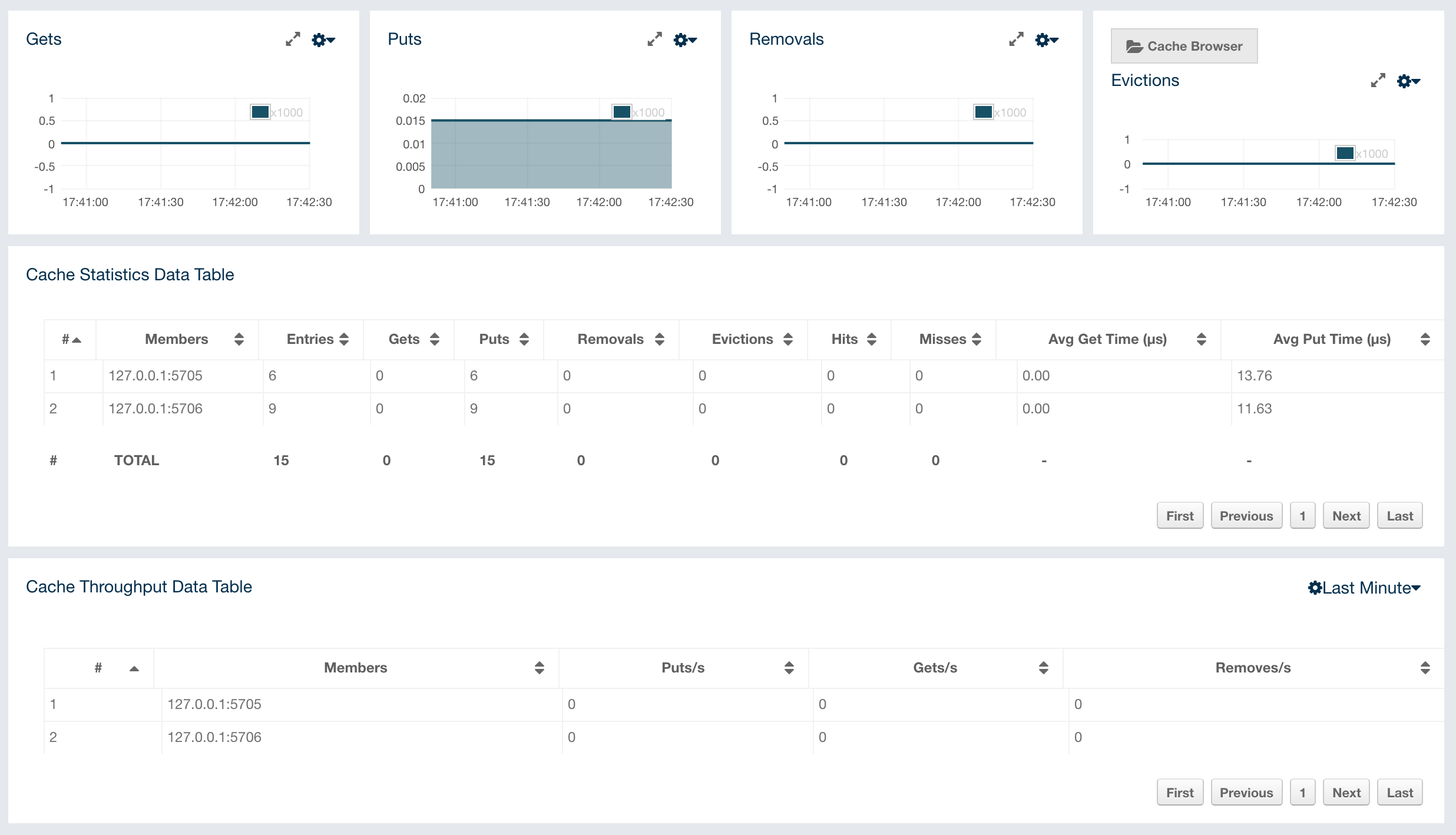 Monitoring Caches