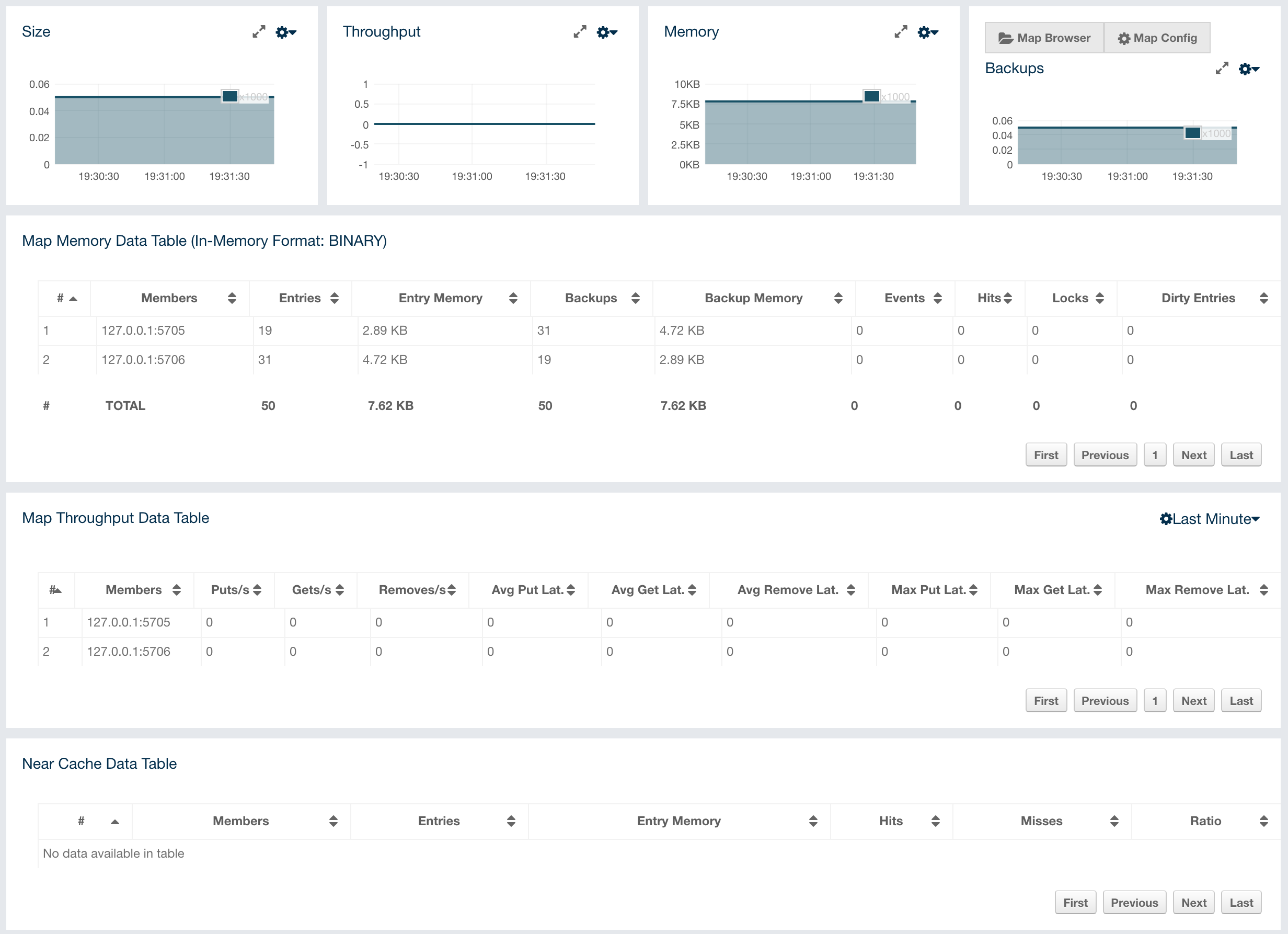 Monitoring Maps