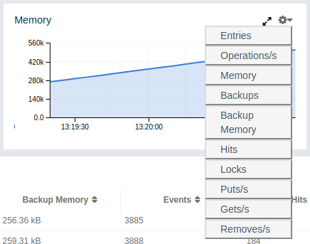 Monitoring Options for Map