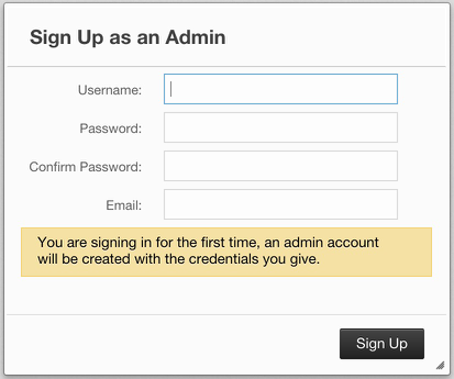 Signing Up