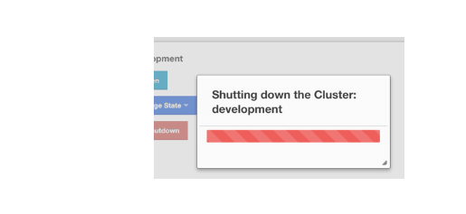 Shutdown Cluster